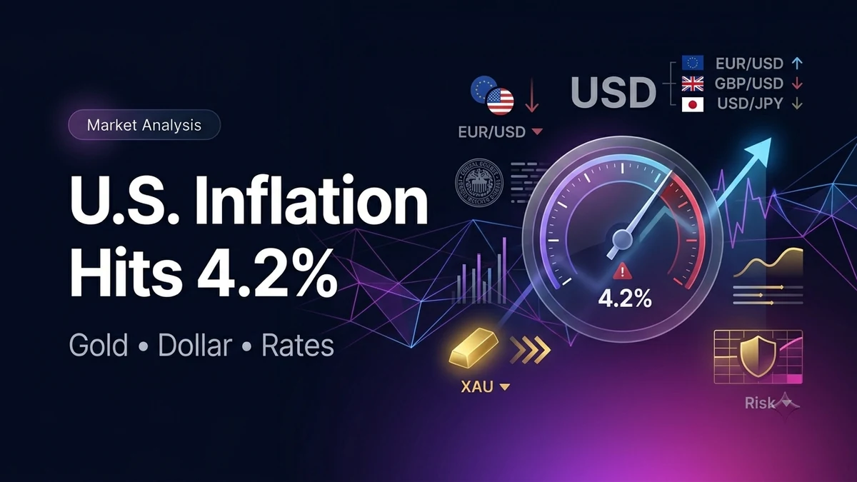 Premium Masterrit blog image explaining U.S. inflation, interest rates, gold, and the dollar